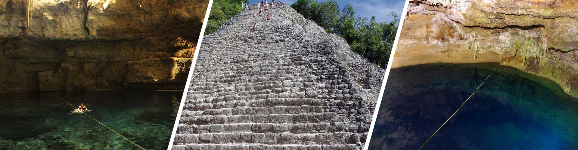 Private Tour to Coba ruins with snorkeling in cenotes