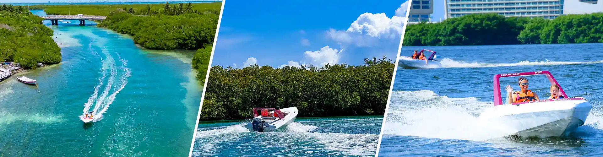 Speed boat Cancún